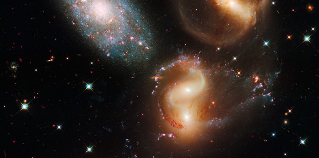 Stephan's Quintet (NASA/ESA Hubble)