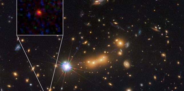 Hubble spots candidate for most distant known galaxy