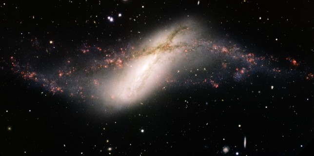 Polar ring galaxy NGC 660